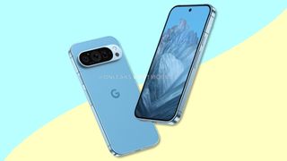 Renders of the Google Pixel 9 Android smartphone based on leaked information