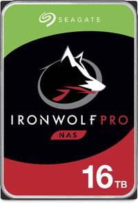 Seagate IronWolf Pro 16TB NAS HDD:$392 $249 at Newegg