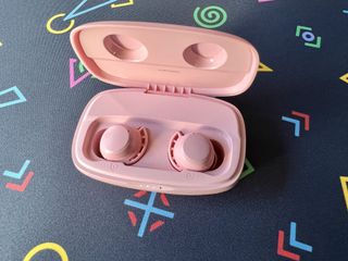 Tribit Flybuds 3 Pink Case Open