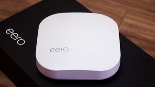 Eero Pro on its box