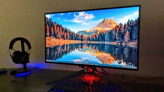 ASUS ROG Swift OLED (PG27AQDM) gaming monitor.