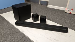 Hisense AX5125H soundbar, sub and rear speakers