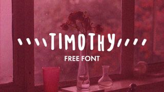 Best free fonts: Sample of Timothy