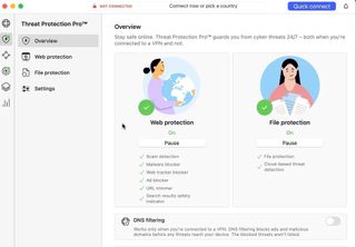 Nord Threat Protection Pro displayed on the macOS operating system