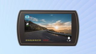 Car & Driver Road Patrol Touch Duo dash cam OLED screen