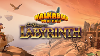 Splash art for the Labyrinth DLC for Walkabout Golf