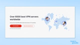 NordVPN's webpage showing how many servers it has