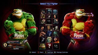 Killer Instinct Rash from Battletoads beta