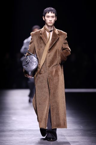 Gucci runway show at MIlan Fashion Week Men’s A/W 2024