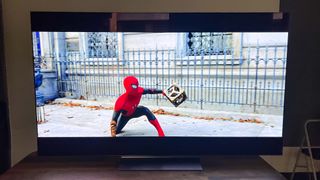 LG C2 OLED TV streaming