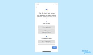 Dish Google Assistant Setup