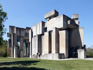 Wotruba Kirche - Vienna, Austria - Fritz Wotruba - 1976, photographed by Jamie McGregor Smith for photography book of modern churches