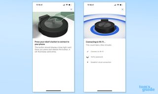 iRobot Roomba j7+ app setup