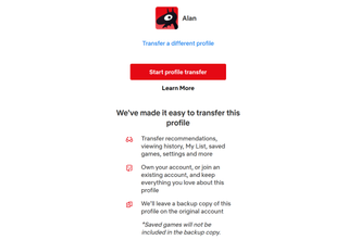How to transfer your Netflix profile to an existing account