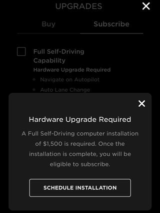 tesla fsd hardware upgrade