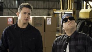 Channing Tatum and Jonah Hill in 22 Jump Street