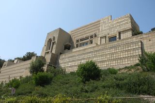 ennis house exterior