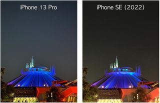 Space Mountain Iphone 13 Pro Iphone Se 2022 Comparison