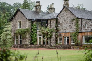 Exterior of Aberturret Estate House