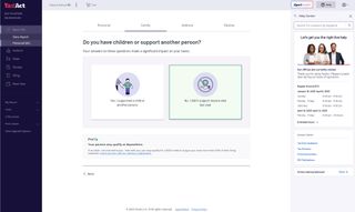 TaxAct Deluxe 2022 app screenshot
