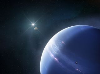 Artist's impression of Neptune