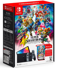 Nintendo Switch OLED Super Smash Bros. Bundle: $349 @ Best Buy
Save $67! Price check: $349 @ Amazon | $349 @ Walmart