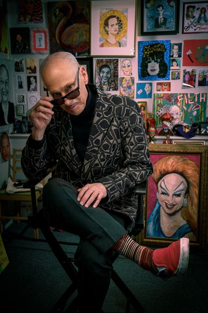 John Waters photographed by Christopher Myers