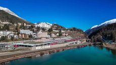 Welcome by Barbara Stauffacher Solomon in St. Moritz