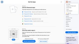 1Password software screen shot