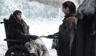 game of thrones dagger bran arya winterfell