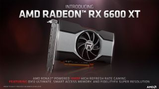 RX 6600 XT Announcement press deck image