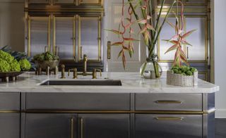 Kelly Wearstler kitchen in Beverly Hills