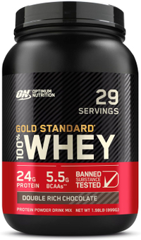 Optimum Nutrition Gold Standard 100% Whey Protein Powder: was $41 now $27 @ Amazon