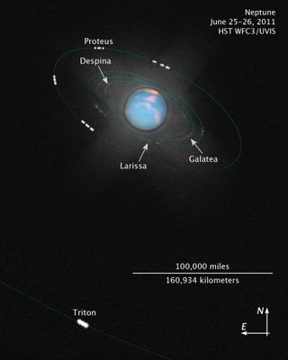 Inner Moons of Neptune