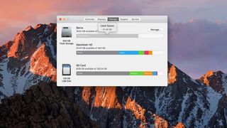 How to manage storage in macOS Sierra