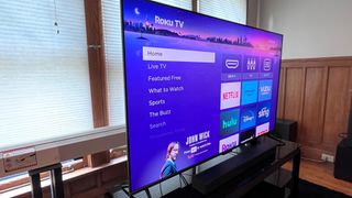 Roku Plus Series TV shown at side angle