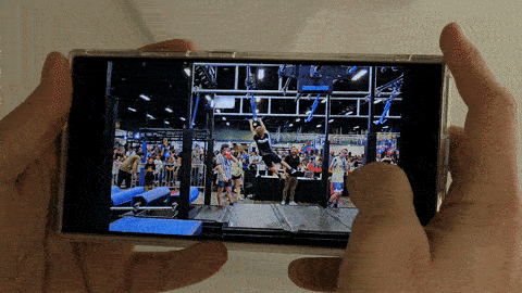 Slowing down a video with Samsung's Galaxy AI Instant Slow-Mo