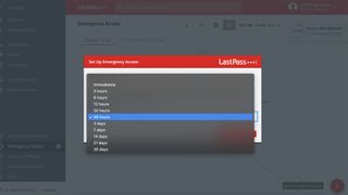 LastPass software screen grab