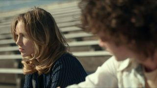 Suki Waterhouse and Will Harrison in Daisy Jones and the Six