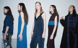 Models from London Fashion Week 2015