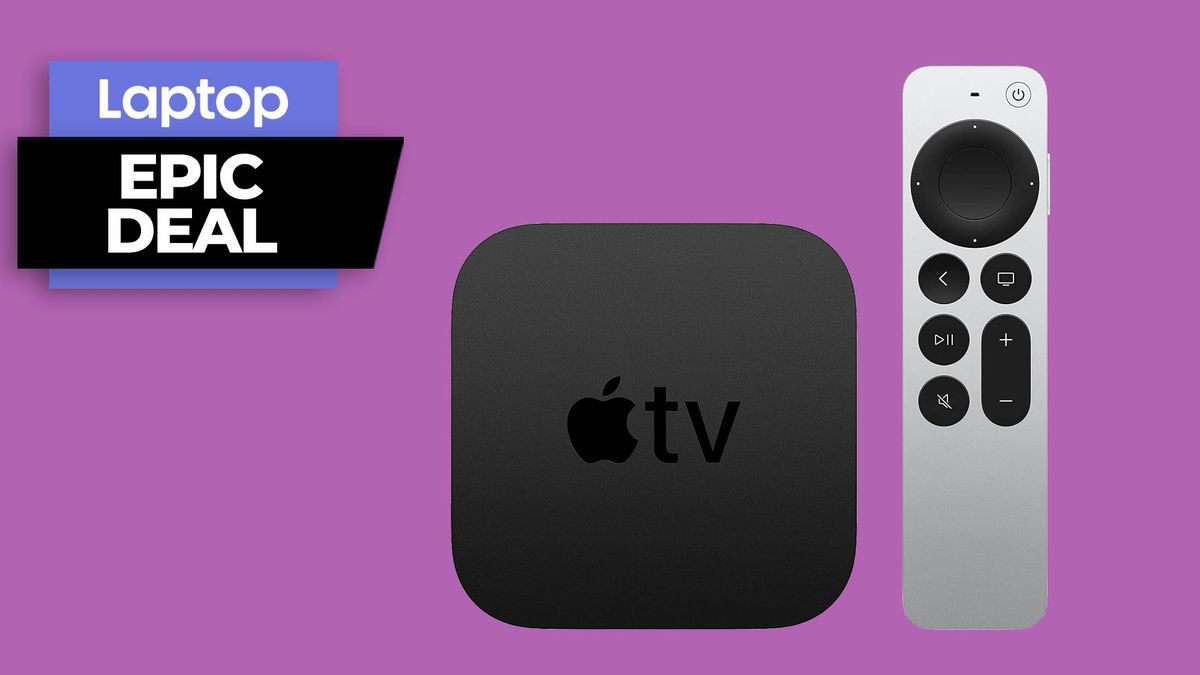 Apple TV 4K media player with Siri remote