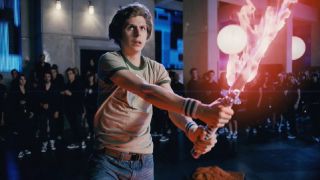 Michael Cera in Scott Pilgrim vs. The World.