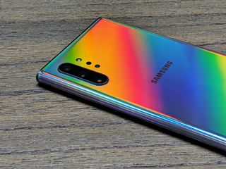 Galaxy Note 10 Plus Aura Glow cameras