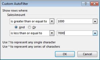 How to filter in Excel