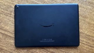 Amazon Fire HD 10 (2023) review unit on desk