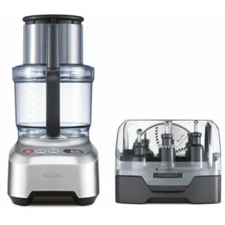 Breville the Kitchen Wizz 15 Pro food processor with attachment storage box