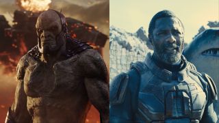 Darkseid in Zack Snyder's Justice League, and Idris Elba's Bloodsport in The Suicide Squad