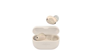 Jabra Elite 10 Active in cream on a white background