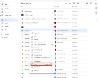 How To Block Spam Google Drive Web 1