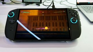 Lenovo Legion Go 2 handheld gaming PC at CES 2025